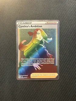 Pokemon TCG Cynthia's Ambition 178/172! NM/LP Condition! See Description! - Image 1