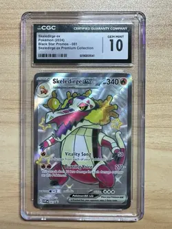Pokemon TCG Skeledirge EX 081 Promo Gem Mint 10 Scarlet & Violet - Image 1