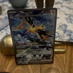 Zapdos ex 202/165 Special Illustration Rare Holo SV 151 Pokemon TCG EN - Image 1