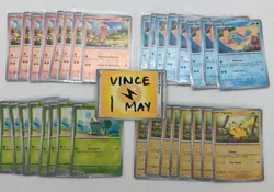 🌀Costco Pokemon 151 Cosmo Foil Promo Set - Guaranteed swirl set🌀Lot A - Image 1