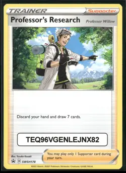 Professor's Research - (with Pokemon Go Code) Promo SWSH: Sword & Shield Promo - Image 1