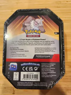 Pokemon TCG TIN. Factory Sealed —(2) Destined Rivals, (1) Journey Together packs - Image 2