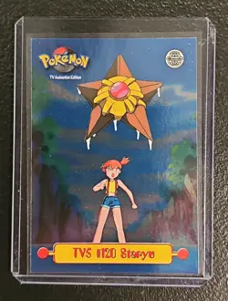 Topps Pokemon TCG Staryu TV Animation Edition Holo TV5 #120 Series 1 English - Image 1