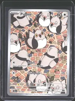 Pidove 148/086 Holo Illustration Rare Black Bolt Pokemon NM/M - Image 1