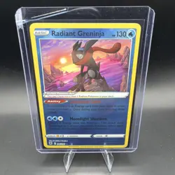 Radiant Greninja 046/189 Radiant Rare Astral Radiance Pokemon Near Mint - Image 1