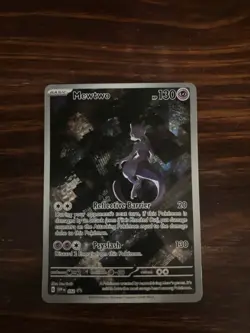 The Pokemon Company Mewtwo SVP 052 SV Promo Holo 130HP English 2023 - Image 1