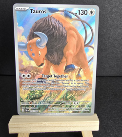 Tauros 096/086 SV02 Paldea Evolved Illustration Rare Holo - Image 1