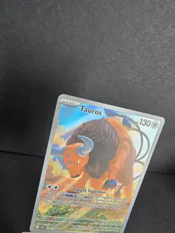 Tauros 096/086 SV02 Paldea Evolved Illustration Rare Holo - Image 2