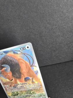 Tauros 096/086 SV02 Paldea Evolved Illustration Rare Holo - Image 3