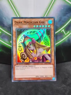Yugioh Dark Magician Girl STP1-EN002 Super Rare NM - Image 1