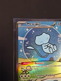 Pokemon TCG Bubble Mew SV Paldean Fates EX Illustration Card 232/091 SIR/SAR - Image 5