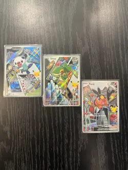 Pokemon TCG First Partner Illustration Collection Series 2 Unova GEN 5 Set NM - Image 1