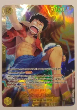 OP15-119 Monkey D. Luffy SEC Adventure on Kami's Island English - Image 1
