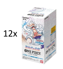 ONE PIECE TCG Case 12x Box THE LEADER OF THE NEW ERA OP5 OP-05 - JAP JAPANESE - Image 1