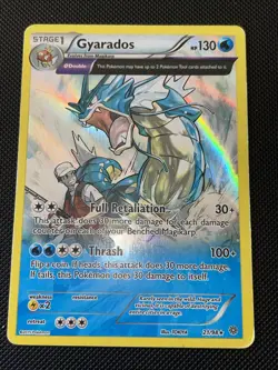 Pokemon Gyarados 21/98 XY Ancient Origins Reverse Holo MP/HP - Image 2
