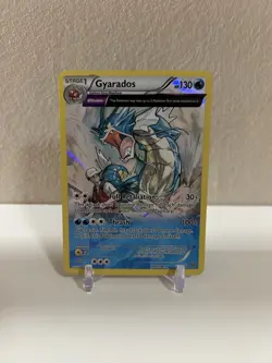 Pokemon XY: Ancient Origins Gyarados 21/98 Holo RARE MP - Image 1
