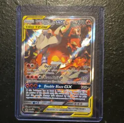 Pokemon TCG Reshiram & Charizard GX SM201 SM Holo Promo TAG TEAM 270 HP - Image 1