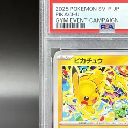 PSA 10 Pikachu 291/SV-P Gym Event Promo 2025 Japan Promo Pokemon Card Japanese - Image 3