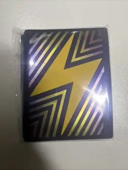 65 Ct Surging Sparks ETB Lightning Bolt Card Sleeves Sealed - Image 1