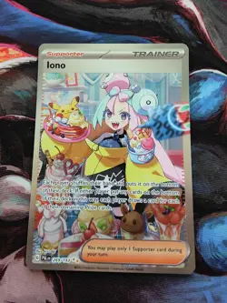 Pokemon TCG Iono Scarlet & Violet - Paldea Evolved 269/193 Illustration Rare - Image 2