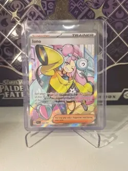 Pokemon TCG Iono Scarlet & Violet - Paldea Evolved 254/193 Holo Ultra Rare - Image 1