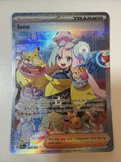 Pokemon TCG Iono Scarlet & Violet - Paldea Evolved 269/193 Holo - Image 1