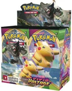 POKEMON TCG SWORD & SHIELD SWSH4: VIVID VOLTAGE BOOSTER BOX New Sealed Cards - Image 2