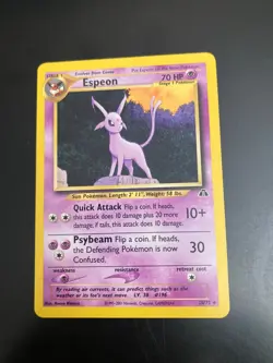 Pokemon 2003 RARE Neo Discovery—Espeon (#20) NM/LP (Price is for *1* Card) - Image 3