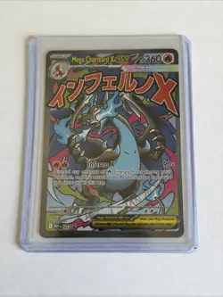Mega Charizard x EX 023 Me: Mega Evolution Promo Holo Pokemon Card D - Image 3