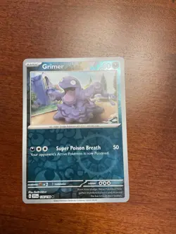 Grimer 126/198 Scarlet & Violet Reverse Holo Pokemon TCG Card - Image 1