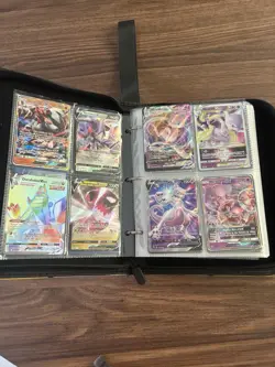Real Authentic Pokemon Cards Full Binder Random Cards Holos And Full Arts - Image 2