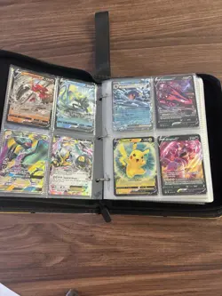 Real Authentic Pokemon Cards Full Binder Random Cards Holos And Full Arts - Image 3