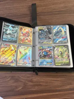 Real Authentic Pokemon Cards Full Binder Random Cards Holos And Full Arts - Image 4