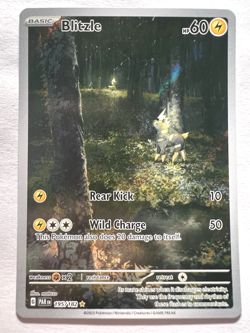 Blitzle 195/182 Paradox Rift Holo Pokemon Card (#2) - Image 1