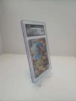 CGC 10 Lycanroc 107/100 AR Art Rare Battle Partners sv9 Pokemon Card - Image 2