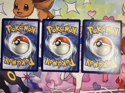 3 Pokemon TCG Illustration Secret Rare Full Art Cards Near Mint - Image 2