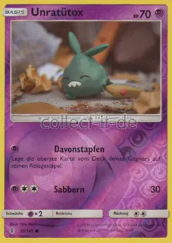 Pokemon - 50/145 Unratutox - Reverse Holo - Stunde der Wachter - Image 1