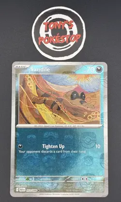 Sandile Masterball 057/086 Black Bolt Pokemon TCG - Image 1