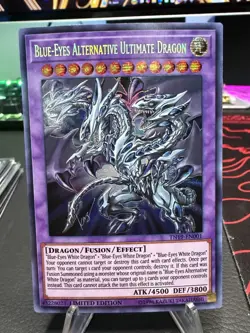 *** BLUE-EYES ALTERNATIVE ULTIMATE DRAGON *** SECRET RARE TN19-EN001 YUGIOH! - Image 1