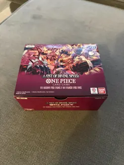 One Piece TCG OP11 A Fist Of Divine Speed Booster Box - New - Unsealed - Image 1