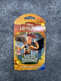 Disney Lorcana TCG: Wilds Unknown Sleeved Pack Brand New Factory Sealed - Image 1