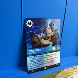 Disney Lorcana Mickey Mouse-Bob Cratchit Character Card 219/204 EN - Image 2