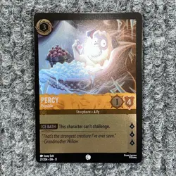 Disney Lorcana Winterspell Percy Pupsicle 27/204 Foil - Image 2
