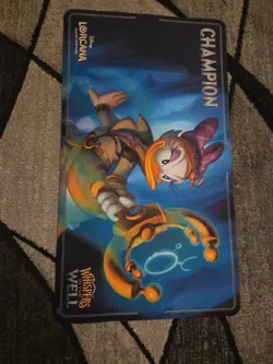 Lorcana Whispers In The Well Champion Playmat Daisy Duck Store championship NEW - Image 3