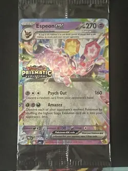 Espeon ex - (Prismatic Evolutions Stamp) 034/131 Miscellaneous Cards & Products - Image 1