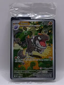 Pokemon Tyrunt Pokemon Center Promo Stamped Exclusive Card 070 (Sealed) - Image 1