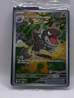 Pokemon Tyrunt Pokemon Center Promo Stamped Exclusive Card 070 (Sealed) - Image 2