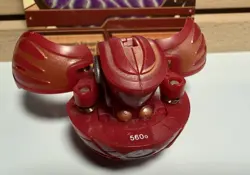 Bakugan Battle Brawlers Pyrus Monarus B2 Classic 560G Rare W/ Card - Image 2