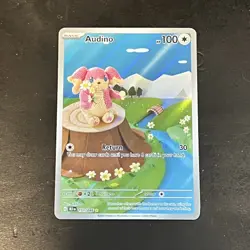 Audino 151/086 Pokemon Black Bolt Full Art Card NM - Image 1