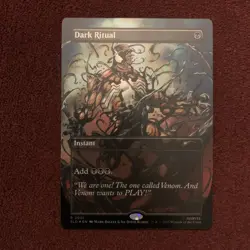 MTG Dark Ritual (2020/3238) Secret Lair Drop Series NM FOIL- Rainbow - Image 1